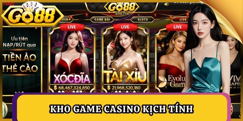 Kho game casino kịch tính